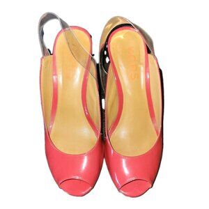 Michael Kors Pink Size 7 Clear Heels